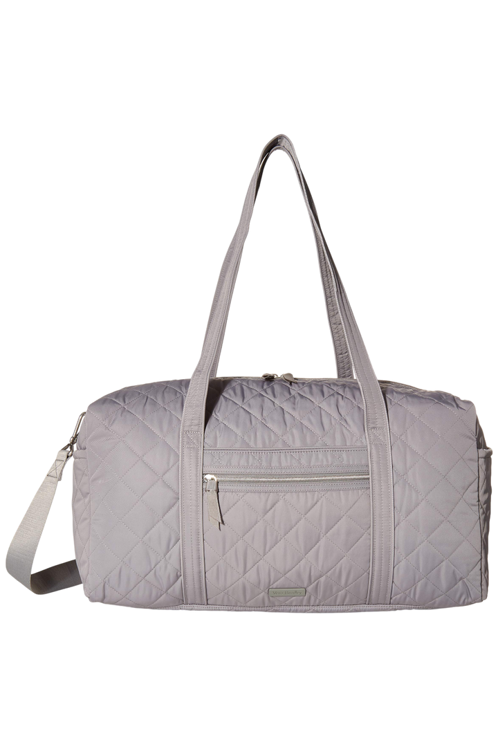Vera Bradley Performance Twill Medium Travel Duffle Bag – Tranquil Gray