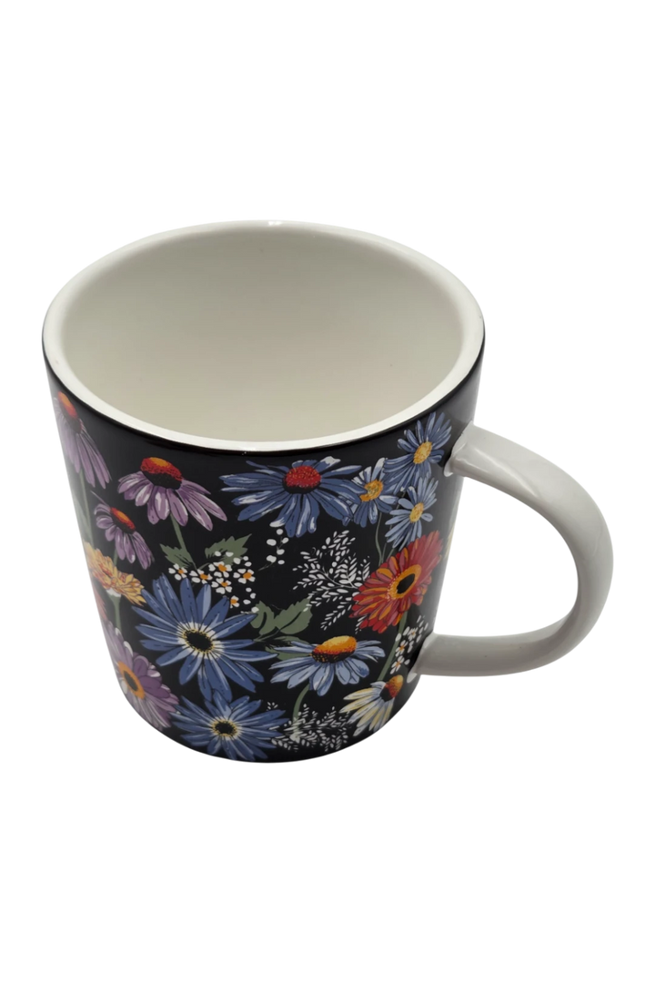 Vera Bradley 12oz Ceramic Mug – Daisy Fields Bright