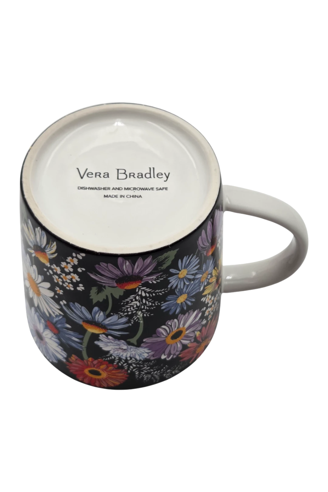 Vera Bradley 12oz Ceramic Mug – Daisy Fields Bright