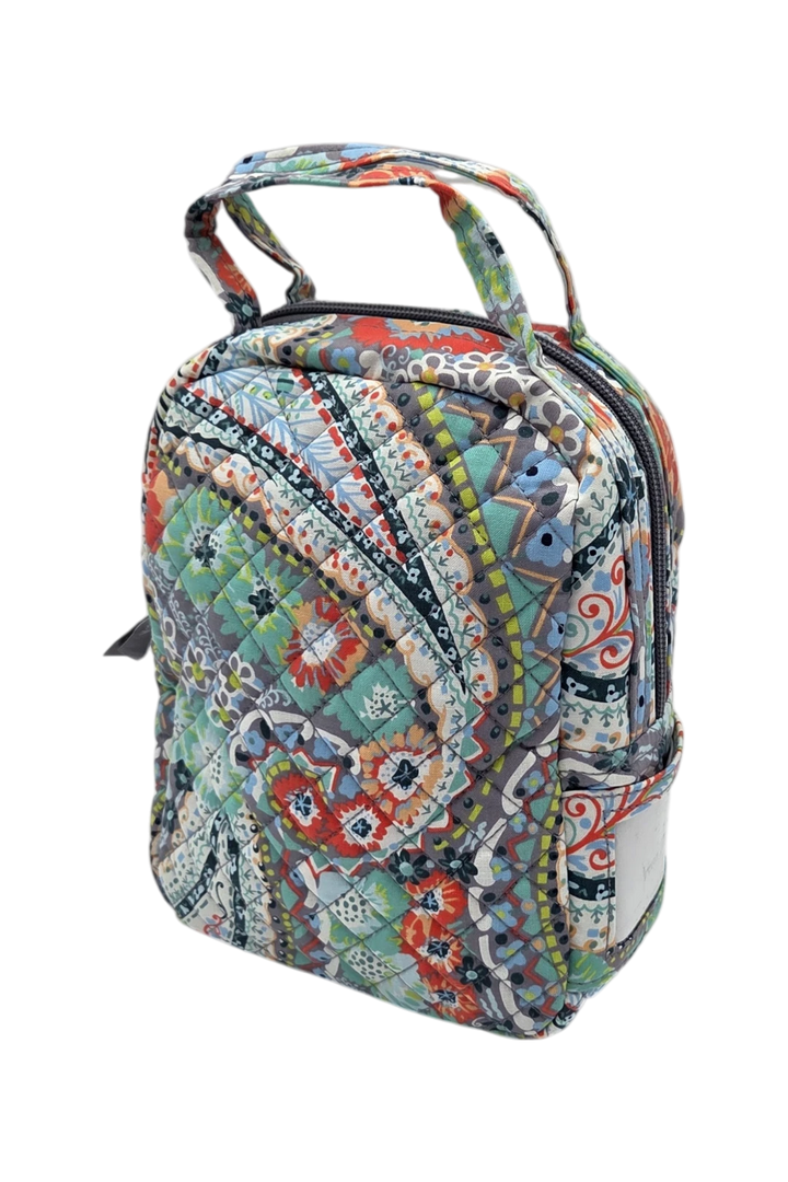Vera Bradley Cotton Lunch Bunch Lunch Bag – Citrus Paisley