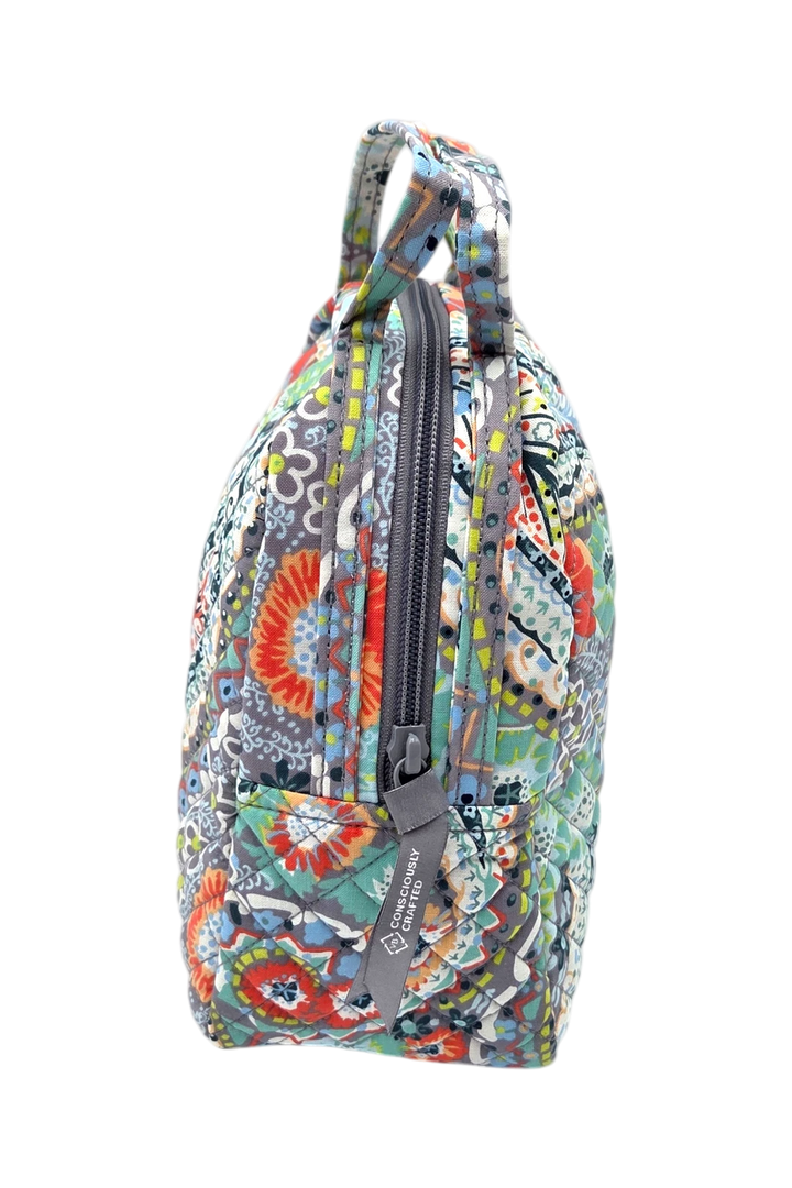 Vera Bradley Cotton Lunch Bunch Lunch Bag – Citrus Paisley