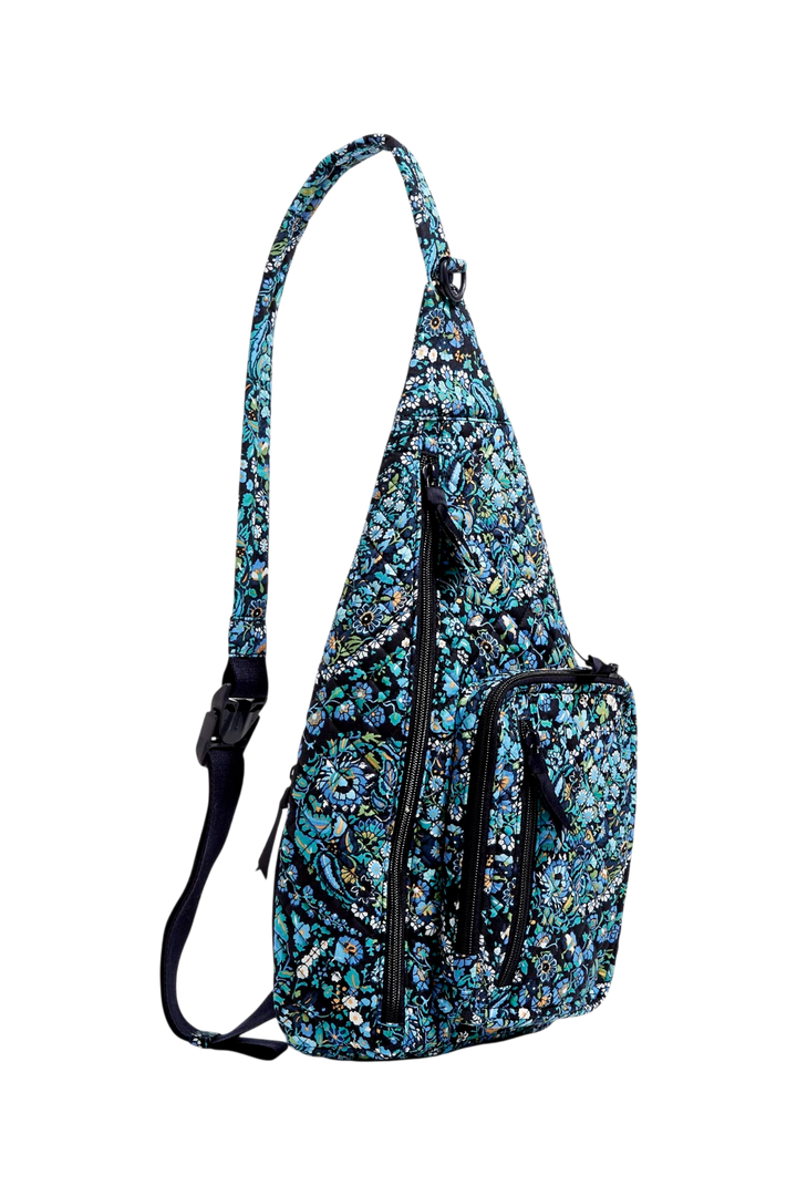 Vera Bradley Sling Backpack – Dreamer Paisley Recycled Cotton