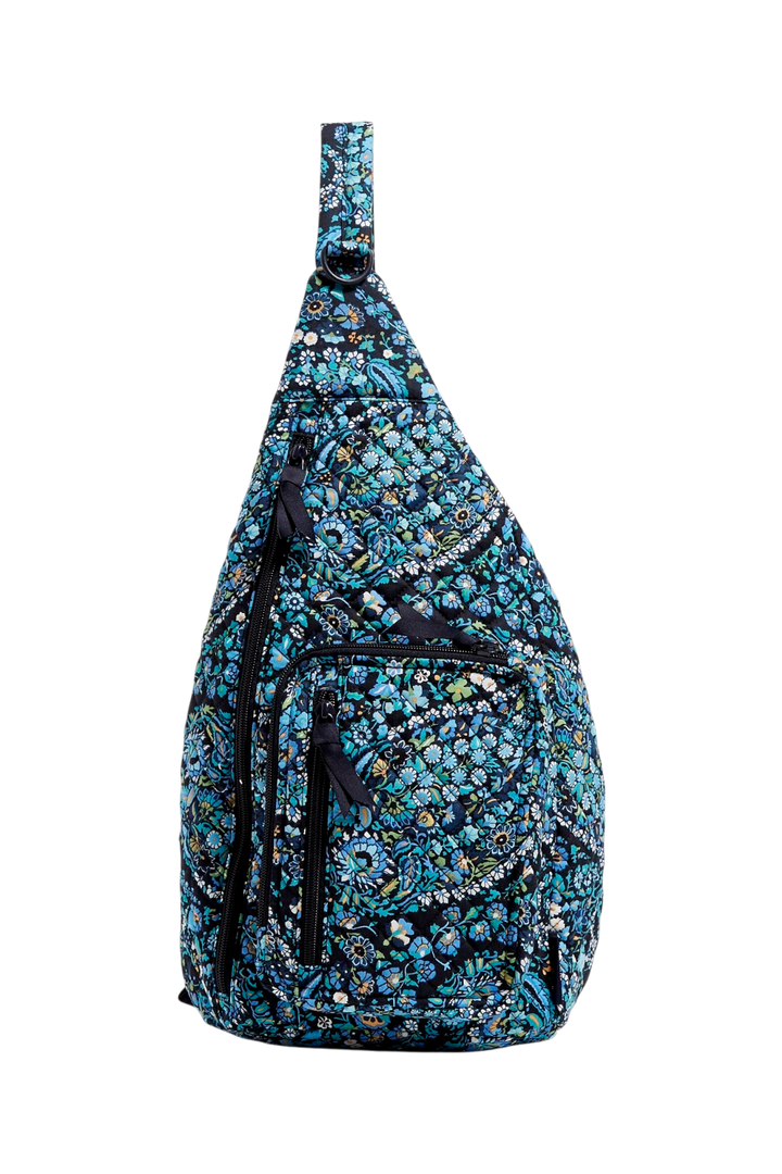 Vera Bradley Sling Backpack – Dreamer Paisley Recycled Cotton