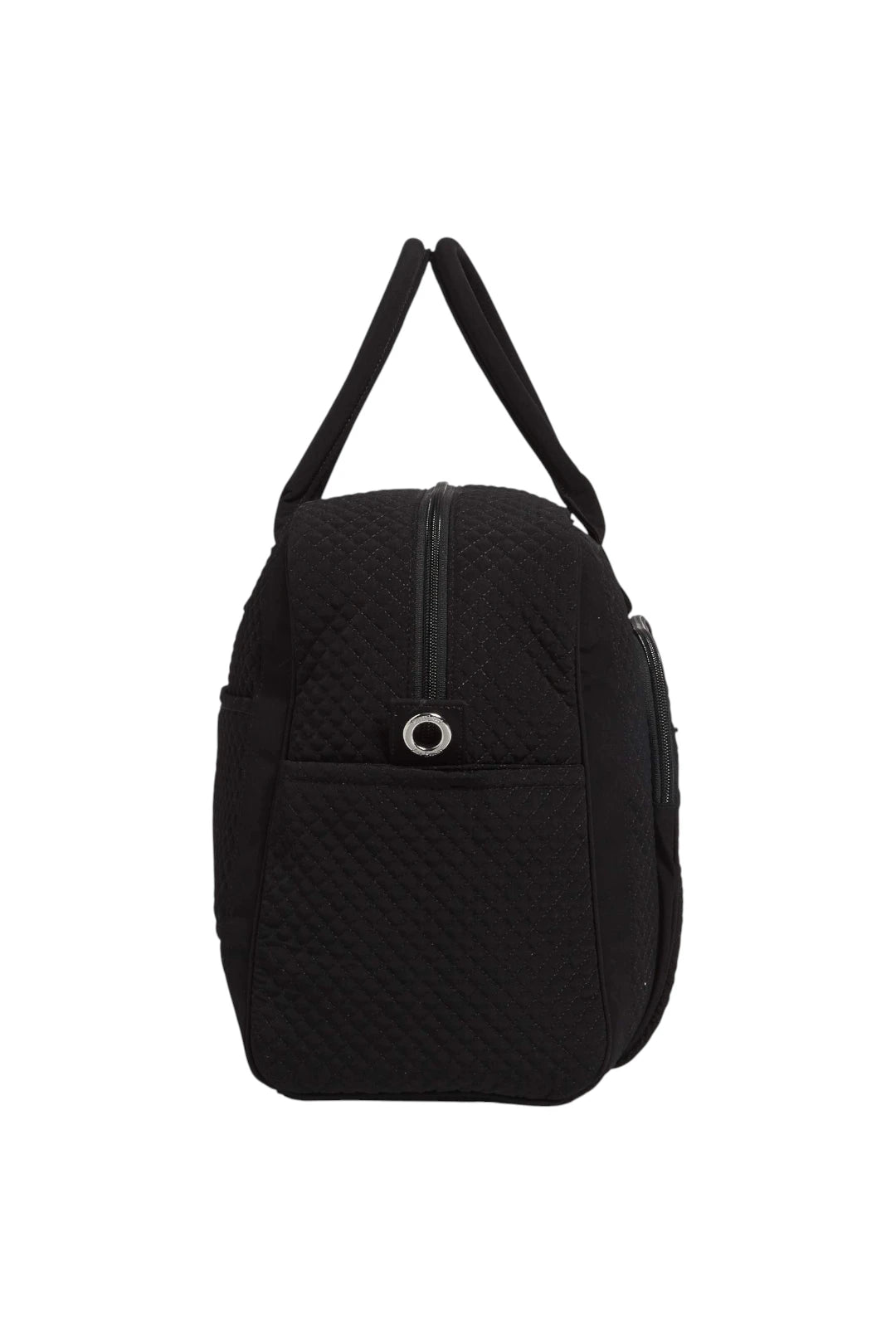 Vera Bradley Microfiber Classic Weekender Travel Bag - Black