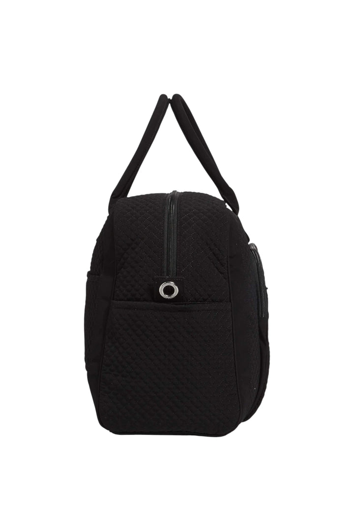 Vera Bradley Microfiber Classic Weekender Travel Bag - Black