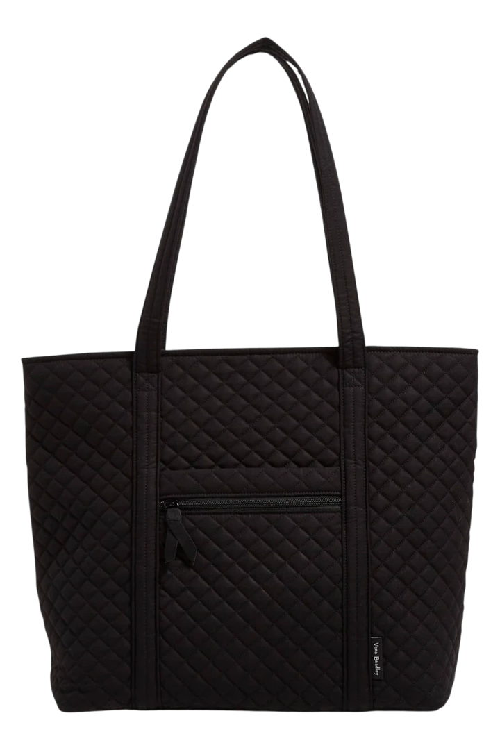 Vera Bradley Cotton Vera Tote Bag – Black