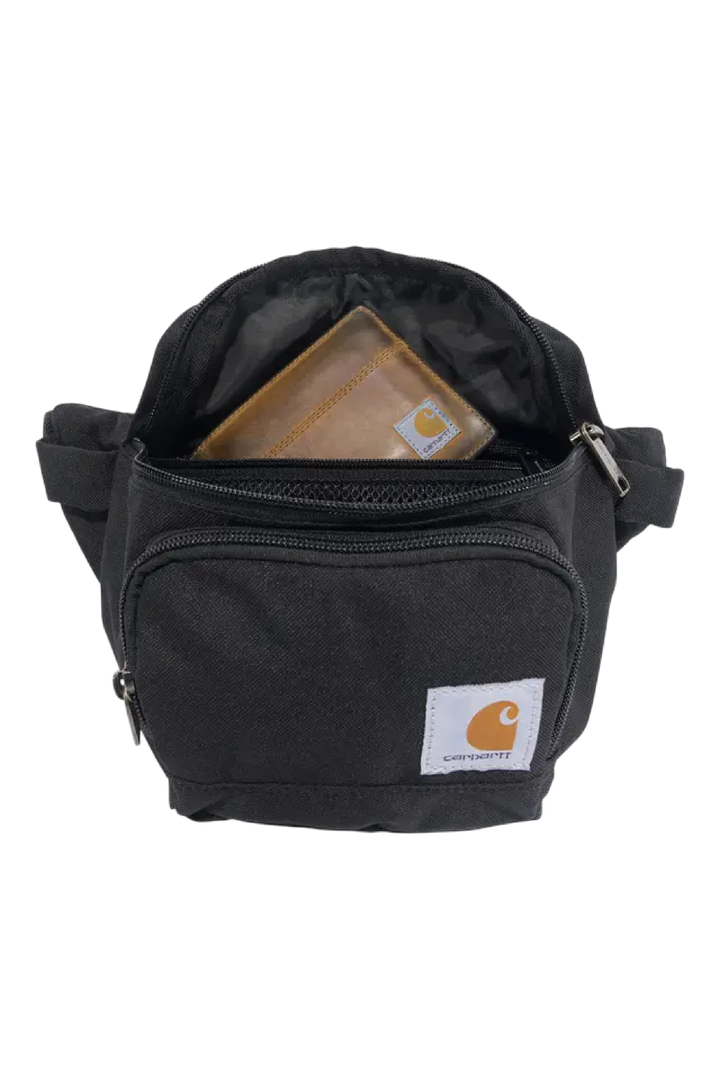 Carhartt Waist Pack in Black – Water-Repellent Utility Belt & Crossbody Bag
