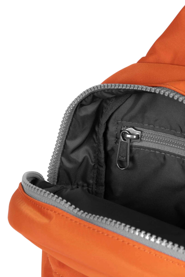 ORI LONDON Willesden Sling Bag in Burnt Orange