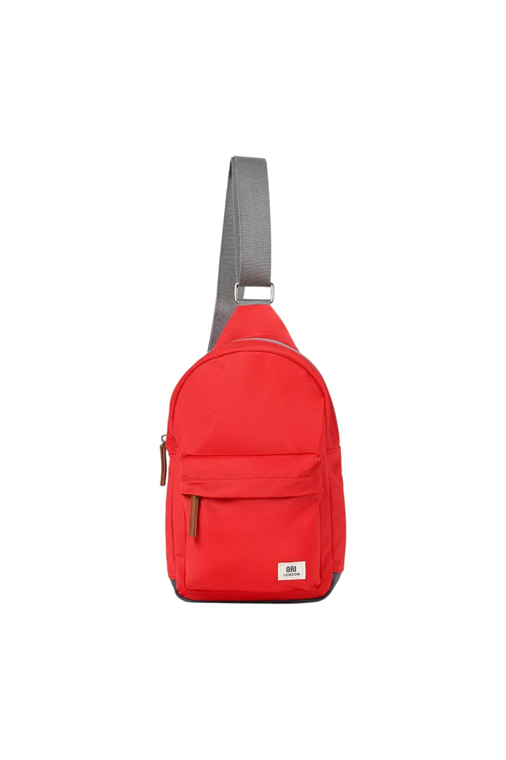 ORI LONDON Willesden Sling Bag in Chilli Oil