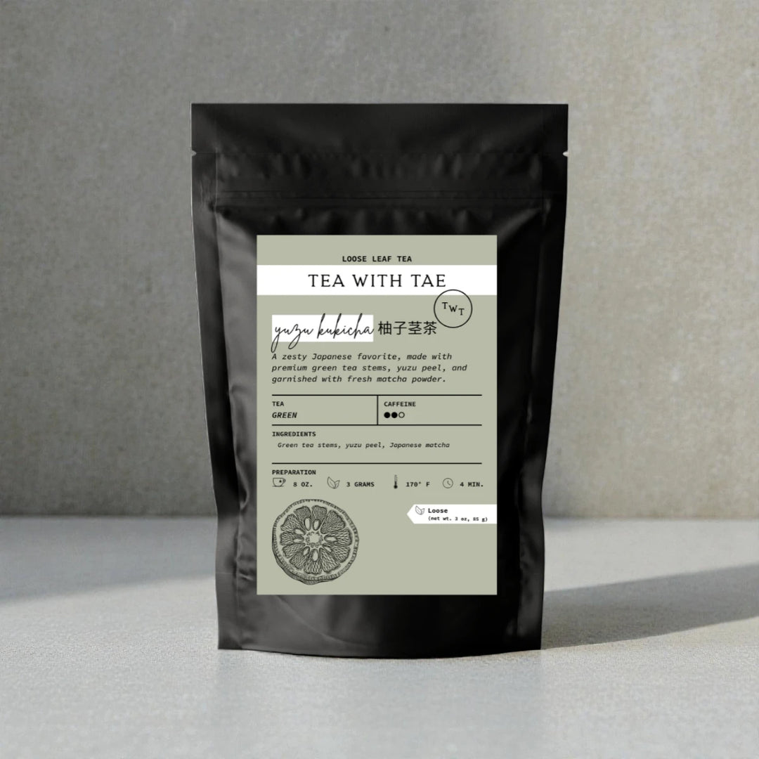 Yuzu Kukicha Green Tea Pouch