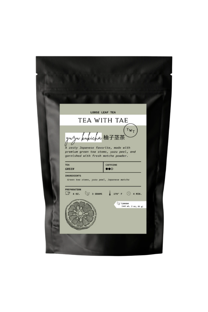 Yuzu Kukicha Green Tea Pouch