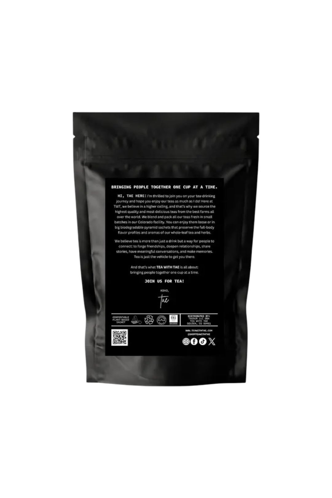 Sencha Green Tea Pouch