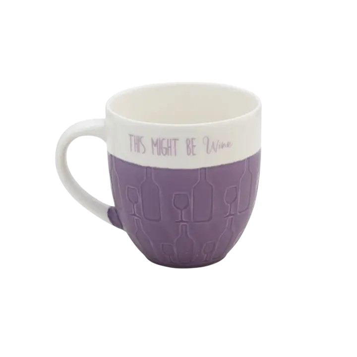 Pfaltzgraff 20oz "Might Be Wine" Coffee Mug