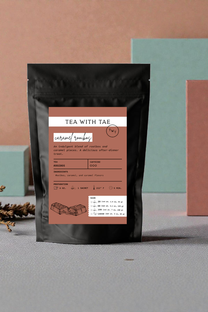 Caramel Rooibos Tea Pouch