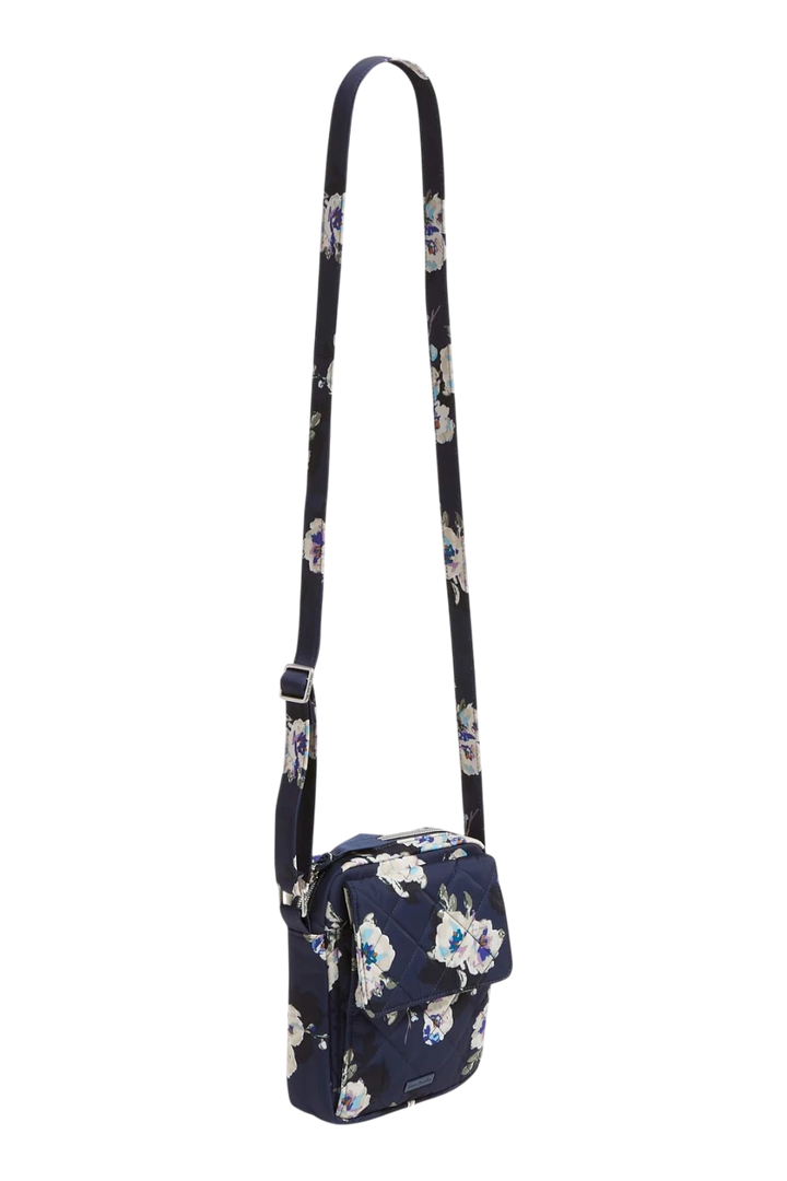 Vera Bradley Performance Twill Small Crossbody Bag – Blooms and Branches Navy