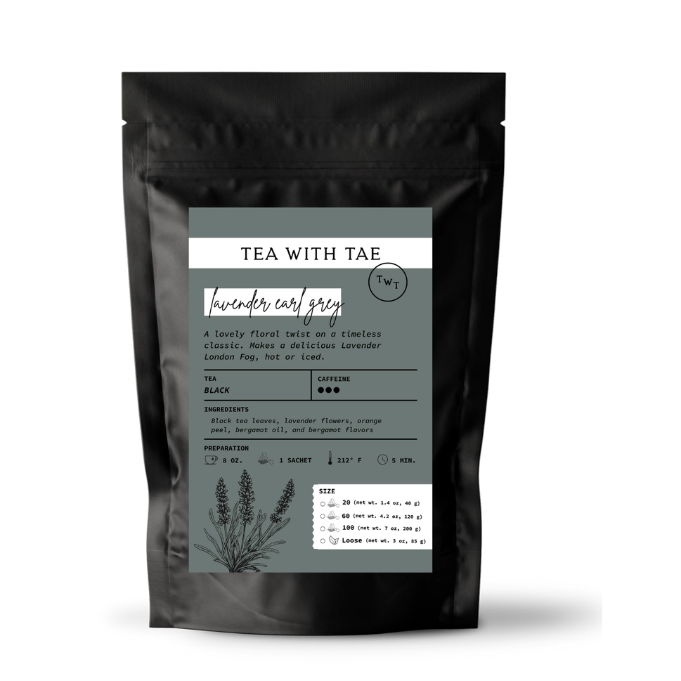 Earl Grey Tea Pouch – Classic Black Tea