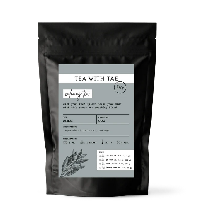 Calming Herbal Tea Pouch