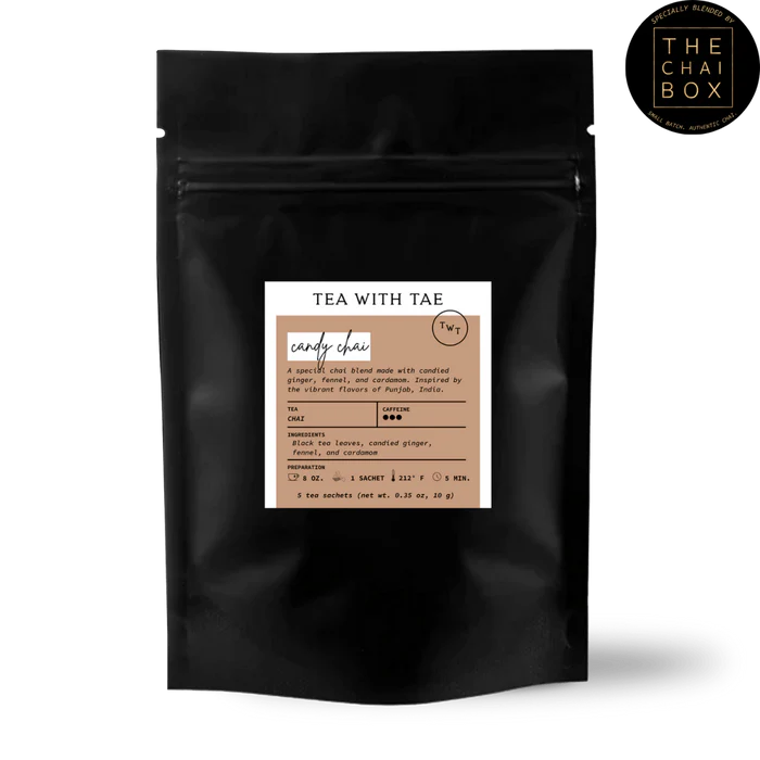 Candy Chai Tea – Chai with Candied Ginger