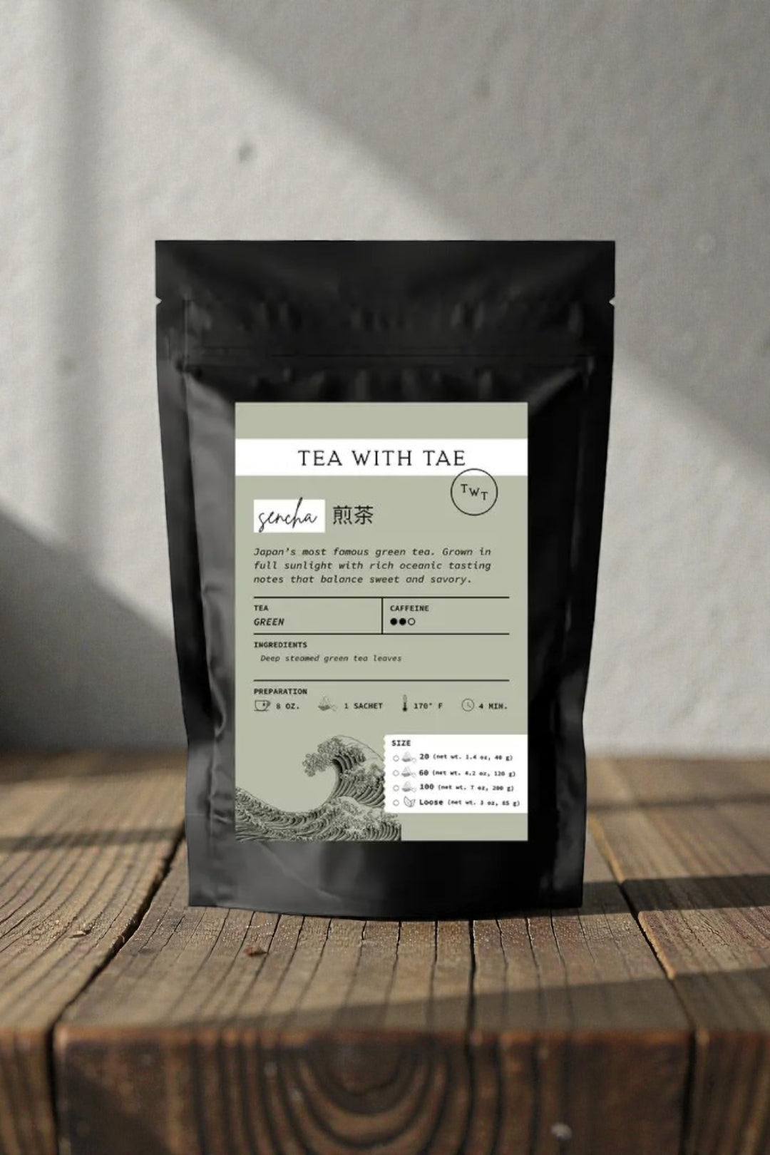 Sencha Green Tea Pouch