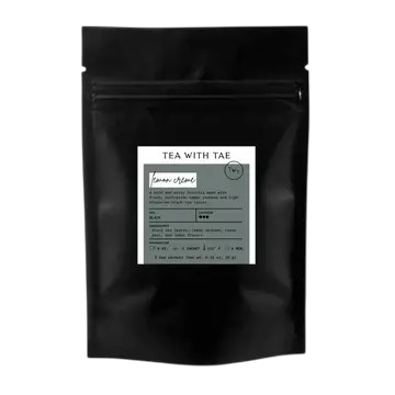 Lemon Crème Black Tea – Citrusy & Smooth with a Creamy Finish