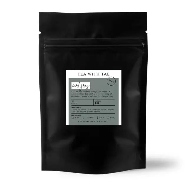 Earl Grey Tea Pouch – Classic Black Tea