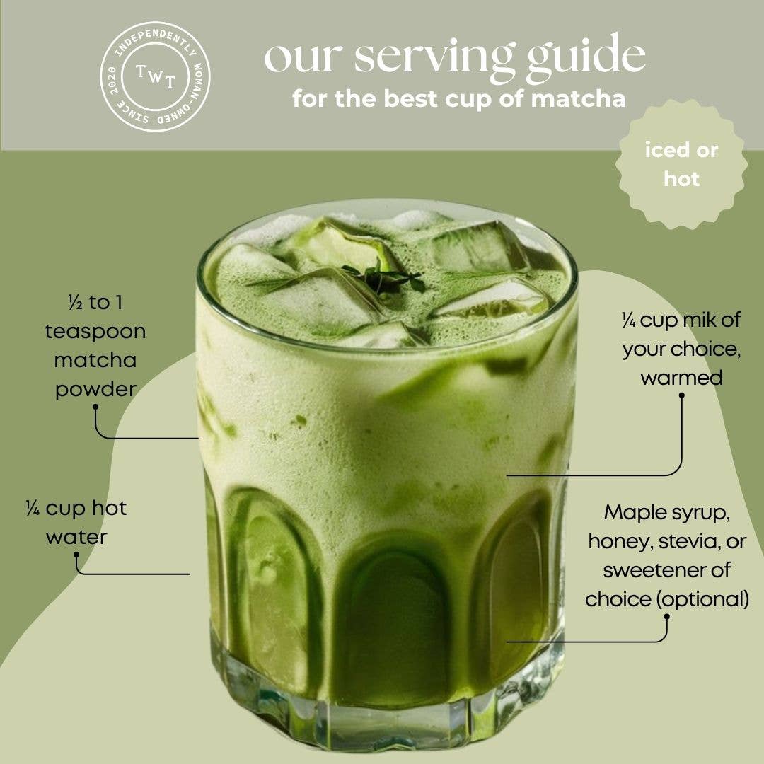 Premium Japanese Matcha Pouch