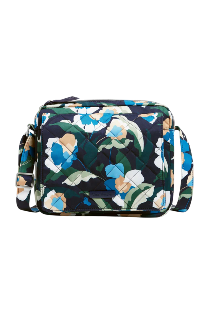 Vera Bradley RFID Medium Hipster Crossbody Purse – Immersed Blooms