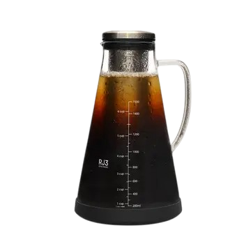 Airtight Cold Brew Coffee & Tea Maker | 1.5L Glass Pitcher