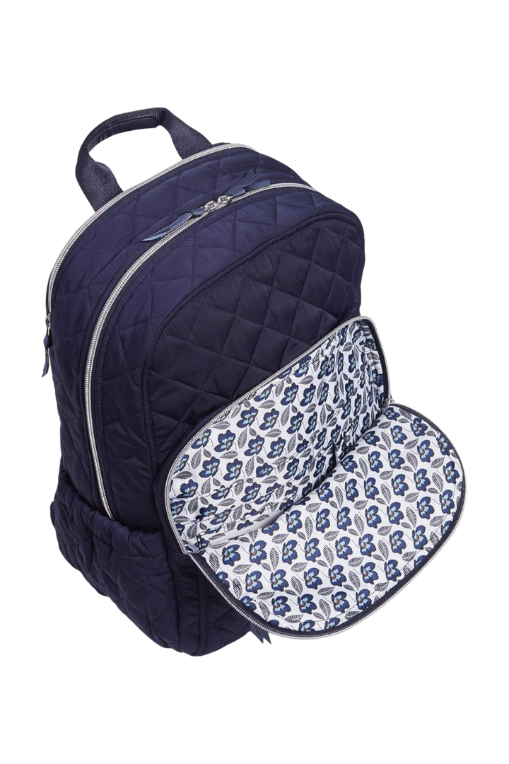 Vera Bradley Performance Twill Campus Backpack – Classic Navy