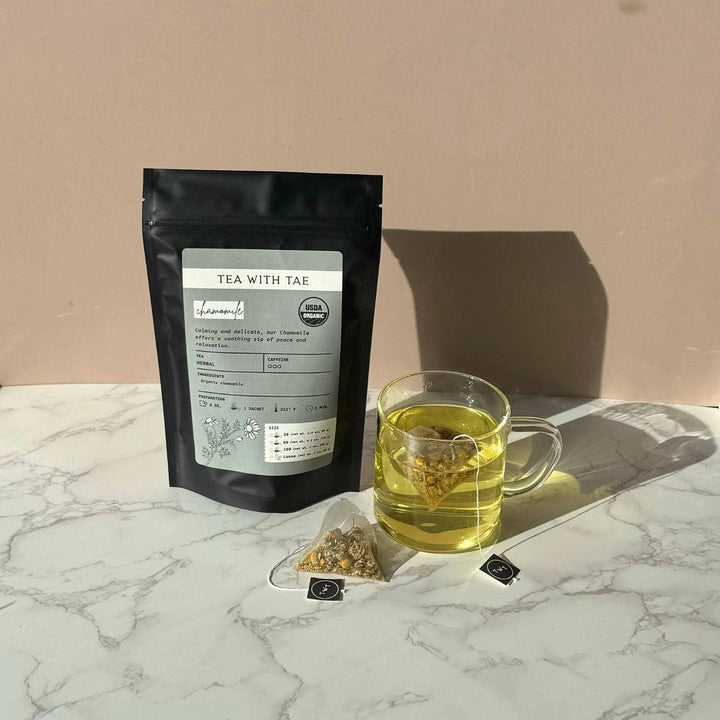 Organic Chamomile Herbal Tea Pouch